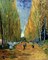 Allee des Alyscamps Poster Print by Vincent Van Gogh - Item # VARPDX281265